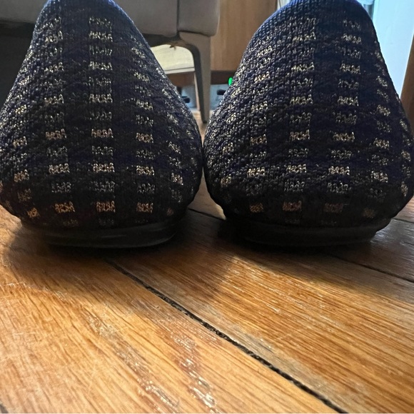 Rothy's multicolored metallic flats. - Picture 2 of 4